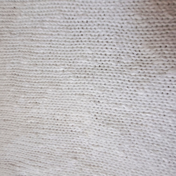 Vintage white sweater With Tatting - Picture 6 of 7